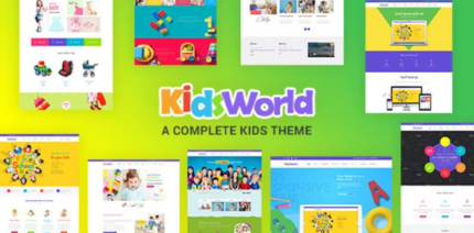 Kids Heaven v3.8 Children WordPress Theme