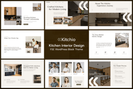 Kitchio (v1.0.0) Kitchen Cabinets & Furniture WP Theme