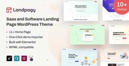 Landpagy (v1.10.0) Multipurpose Landing page WordPress Theme