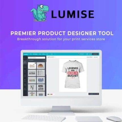 Lumise (v2.0.9) Product Designer WooCommerce WordPress