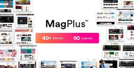 MagPlus (v6.7) Blog & Magazine WordPress theme for Blog, Magazine