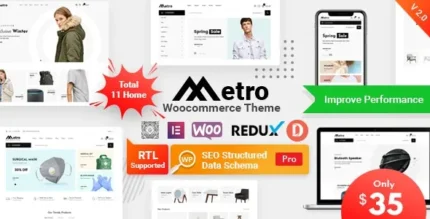 Fixed* Metro (v2.14) Minimal WooCommerce WordPress Theme