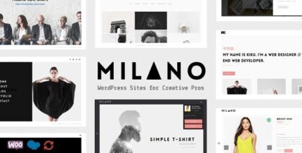 Milano v5.9 Creative Minimal WordPress Theme