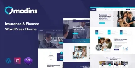 Modins (v1.2.1) Insurance & Finance WordPress Theme