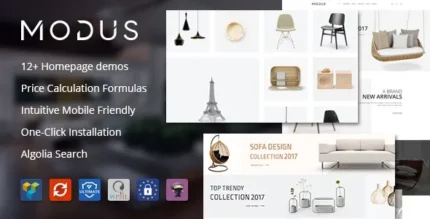 Modus (v2.1.3) Modern Furniture WooCommerce Theme