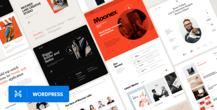 Moonex (v1.1.0) Agency & Portfolio WordPress Theme