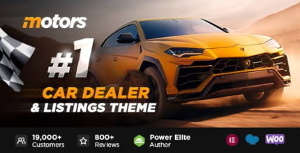 Motors (v5.6.93) Car Dealer, Rental & Classifieds WP [Activated]