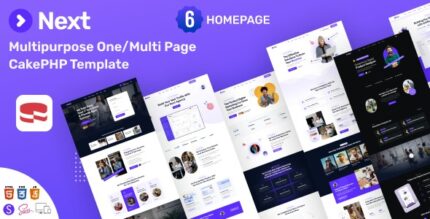 Next – Multi-Purpose CakePHP Template v1.0