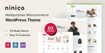 Ninico v1.1.0 Minimal WooCommerce WordPress Theme