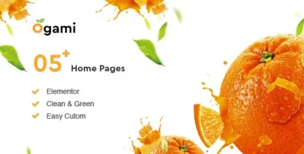 Ogami (v1.61) Organic Store WordPress Theme