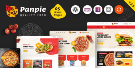 Panpie (v3.2.4) Restaurant WordPress Theme [Activated]