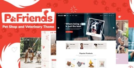 v1.5 PawFriends Pet Shop and Veterinary Theme