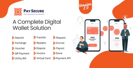 Pay Secure v3.2 – Complete Digital Wallet Solution [Activated]