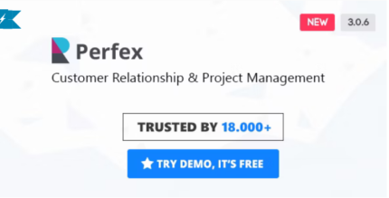 Perfex CRM (v3.3.1) Powerful Open Source CRM