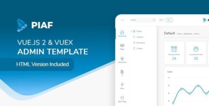 Piaf (v7.8.0) Vue Admin Template