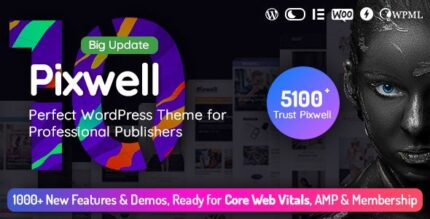Pixwell (v11.7) Modern Magazine WordPress Theme