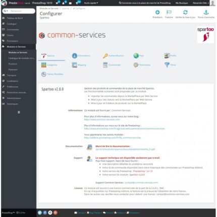 PrestaShop Spartoo v2.0.67.1