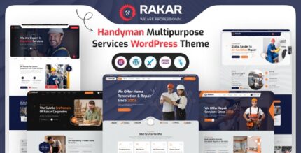 Rakar (v1.0.1) Multipurpose Services WordPress Theme