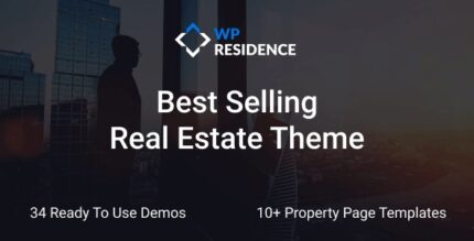 Residence (v5.4.0) Real Estate WordPress Theme (Activated)