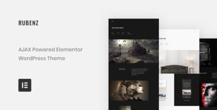 Rubenz (v3.3.0) Creative Portfolio AJAX WordPress Theme