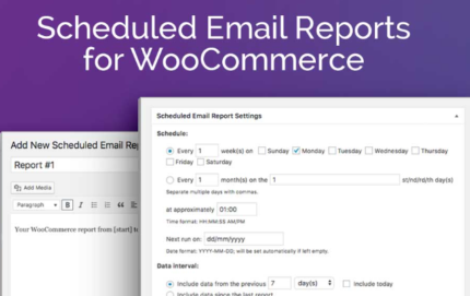 Fixed* SCHEDULED EMAIL REPORTS FOR WOOCOMMERCE v1.0.21