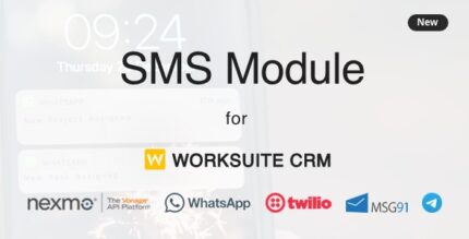 SMS Module For Worksuite CRM v2.1.3