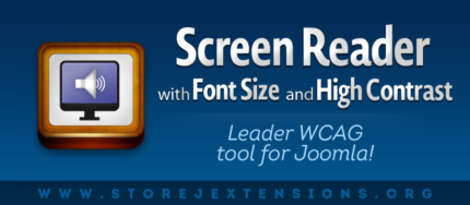 Screen Reader plugin for screen reader (Joomla) v3.37