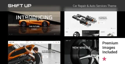 ShiftUp (v1.3) Car Repair & Auto Services Theme