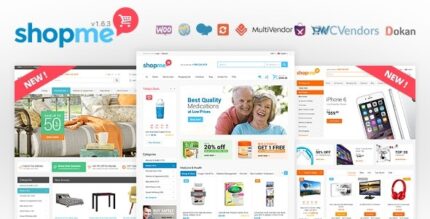 ShopMe (v1.6.6) Woocommerce WordPress Theme [Activated]