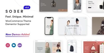 Sober (v3.6.2) WooCommerce WordPress Theme