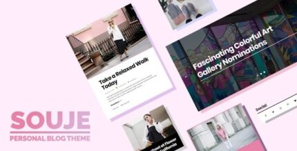 Souje (v5.0.11) Personal WordPress Blog Theme