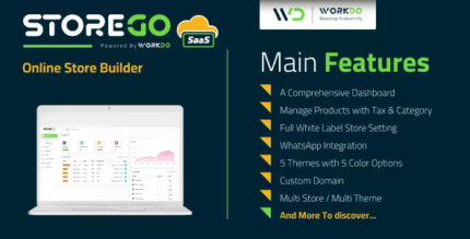 StoreGo SaaS v7.3 Online Store Builder [Activated]