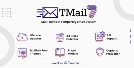 TMail (v7.9.1) Multi Domain Temporary Email System [Activated]