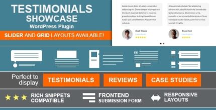 Testimonials Showcase v1.9.18