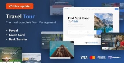 Travel Tour (v5.3.9) Travel Booking WordPress [Activated]