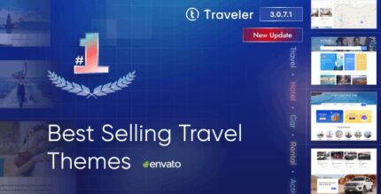Traveler (v3.2.7) Travel Booking WordPress Theme [Activated]