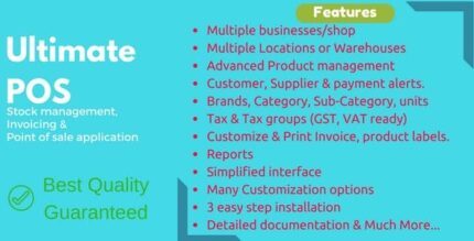 [Activated] Ultimate POS (v6.8) + Addons