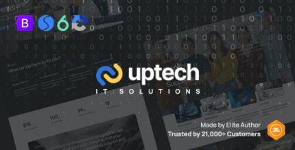 UpTech 1.0 — IT Solutions, Technology and Services Website Template