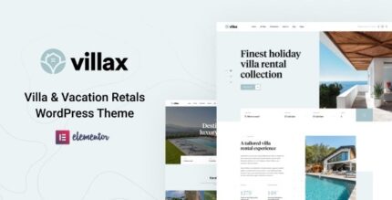 Villax (v1.2.3) Villa & Vacation Rentals WordPress Theme