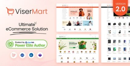 ViserMart v2.2 – e-commerce platform [Activated]