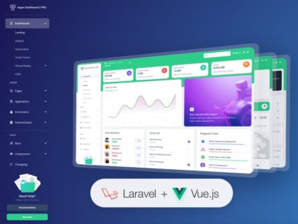 Vue Argon Dashboard 2 PRO Laravel 4.0.0