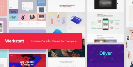 Werkstatt v4.8.5 Creative Portfolio WordPress Theme [Activated]