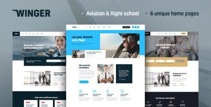 [Activated*] Winger v1.0.16 – Aviation & Flight School WordPress Theme