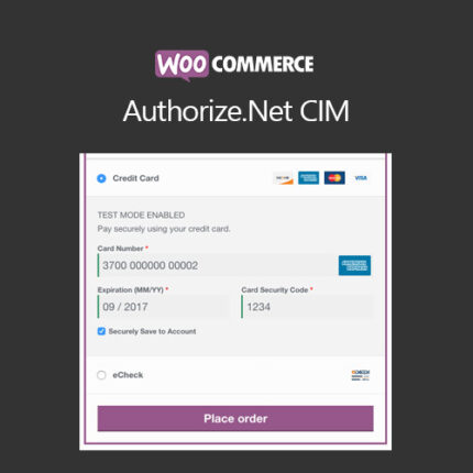 WooCommerce Authorize.net CIM (v3.10.13)
