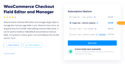 WooCommerce Checkout Field Editor and Manager v5.0.0 [Acowebs]