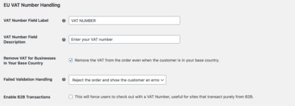 WooCommerce EU VAT Number (v3.0.4)