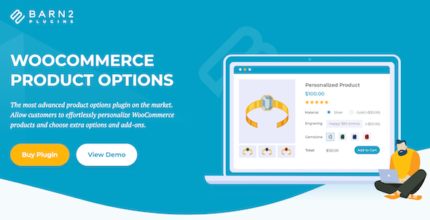 WooCommerce Product Options Barn2 Media v2.6.3 (Activated)