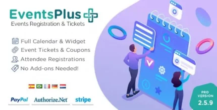 v2.6.3 WordPress Events Calendar Registration & Tickets [EventsPlus]