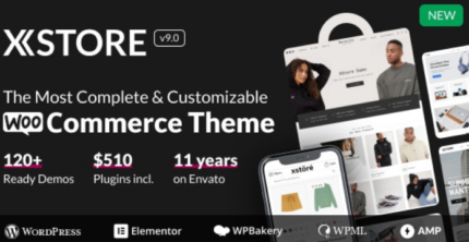XStore (v9.7) Responsive Multi-Purpose Woo WP Theme
