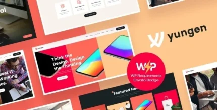Yungen (v1.0.12) Modern Digital Agency Business WordPress Theme